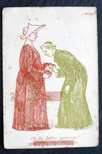 Systeem-licht-kaart: heerlijke appels of heerlijke billen?, Verzamelen, Verzenden, Voor 1920, Ongelopen, Overige thema's