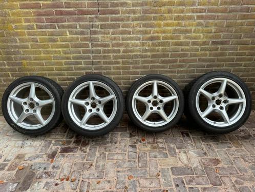 Porsche 911 Breedset, winterset 18 inch  5x130, Auto-onderdelen, Banden en Velgen, Banden en Velgen, Winterbanden, 18 inch, 235 mm