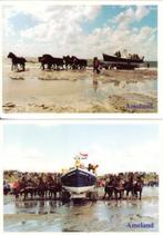 5 ansichtkaarten Ameland - Paarden reddingsboot. Ongelopen, Ophalen of Verzenden, 1980 tot heden, Ongelopen, Waddeneilanden