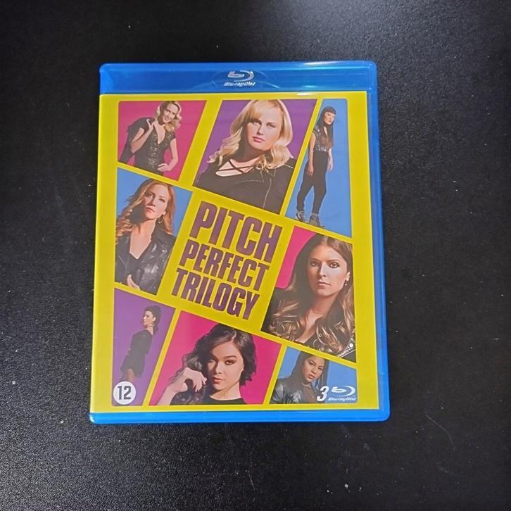 B4-1) Pitch Perfect trilogy, Cd's en Dvd's, Blu-ray, Zo goed als nieuw, Actie, Boxset, Ophalen of Verzenden