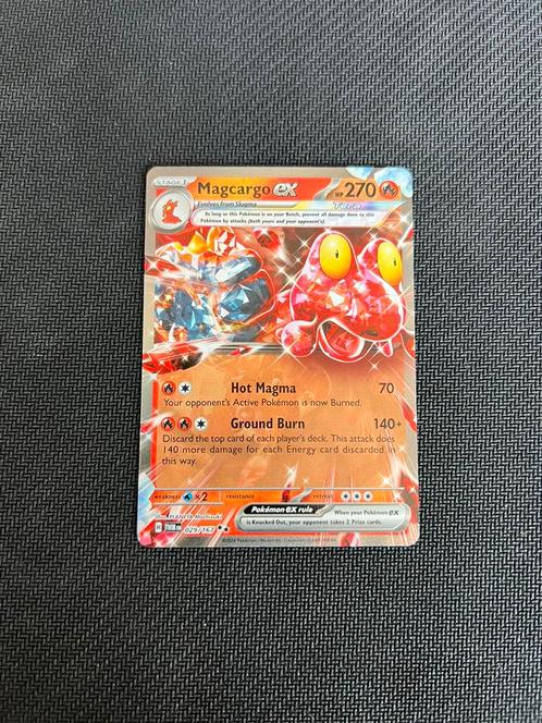 Magcargo EX #029, Hobby en Vrije tijd, Verzamelkaartspellen | Pokémon, Nieuw, Losse kaart, Foil, Ophalen of Verzenden