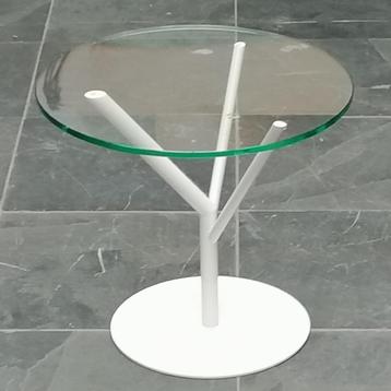 Helderr Bijzettafel Branche White Medium beschikbaar voor biedingen