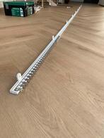 Gordijnrails - 1x 400cm, 2x 300cm - Topkwaliteit, Wit, Ophalen of Verzenden, Zo goed als nieuw, 200 cm of meer