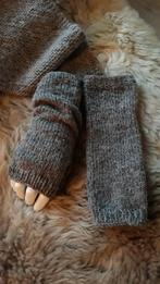 Wollen Handschoenen handgebreid, Kleding | Dames, Mutsen, Sjaals en Handschoenen, Maat 38/40 (M), Karin, Verzenden, Nieuw