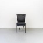 6x Montis Spica Stoel Zwart Leder - Zwart Frame, Huis en Inrichting, Stoelen, Zwart, Nieuw, Ophalen of Verzenden, Metaal