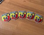 Abarth Opstrijk Badges - Set van 5, Ophalen of Verzenden, Nieuw