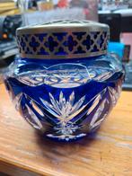 Vintage Val Saint Lambert Pique Fleurs Vaas, Ophalen of Verzenden