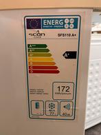 Tafelmodel vriezer, merk: Scan Cool SFS110 A+, kleur: Wit, Witgoed en Apparatuur, Vriezers en Diepvrieskisten, Minder dan 60 cm