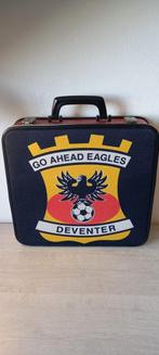 Unieke Go ahead Eagles Deventer koffer upcycle voetbal thema, Ophalen of Verzenden, Zo goed als nieuw, Overige typen