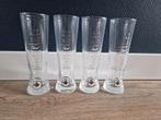 4 Warsteiner bierglazen - Nieuw!, Huis en Inrichting, Ophalen, Glas of Glazen, Nieuw, Glas