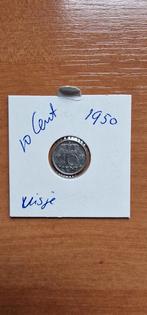 10 cent 1950, 10 cent, Ophalen of Verzenden, Koningin Juliana, Losse munt