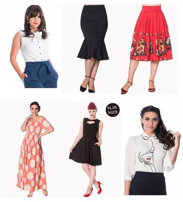 Partij Banned retro plussize jurken rokken broeken tops beschikbaar voor biedingen