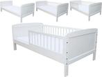 Peuterbed inc. lattenbodem en uitval beveiliging 160x80, Ophalen, 70 tot 85 cm, Zo goed als nieuw, Matras