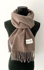NIEUW! Marc O'Polo dames sjaal franjes scheerwol taupe, Marc O'Polo, Verzenden, Nieuw, Sjaal