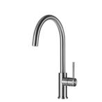 Eenhendel Lorreine keukenkraan RVS, Minder dan 50 cm, Ophalen of Verzenden, Zo goed als nieuw, Minder dan 25 cm