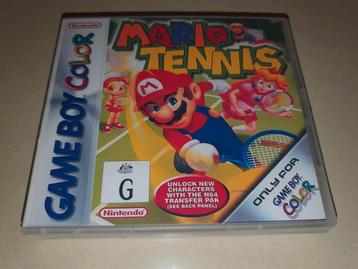 Mario Tennis Game Boy Color GBC Game Case beschikbaar voor biedingen