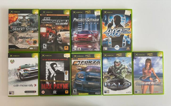 Xbox Games - Diverse Collectie!, Spelcomputers en Games, Games | Xbox Original, Zo goed als nieuw, Overige genres, 1 speler, Vanaf 3 jaar