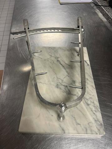 Hamklem marmer / RVS beschikbaar voor biedingen