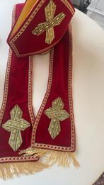 Sinterklaas Mijter en Stola model Haarlem, Ophalen of Verzenden, Zo goed als nieuw