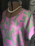 HEARTKISS’ TUNIEK /SHIRT ZACHT ROZE-GROEN MAAT 44 NIEUW, Verzenden, Maat 42/44 (L), Nieuw, Roze