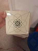 22 antieke tegels 100jr oud, Ophalen, Minder dan 20 cm, Minder dan 5 m², Wandtegels