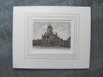 Delft - Willem Veldhorst - 2 etsen, Antiek en Kunst, Kunst | Etsen en Gravures, Ophalen of Verzenden