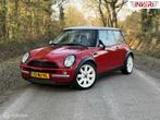 Mini 1.6 Cooper R50 | Chili Red | Lange APK! | 17 inch, Voorwielaandrijving, Stof, Gebruikt, Zwart