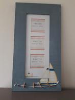 Leuke Fotolijst lijst 30x56cm houten.rand NIEUW Voor 3 foto', Ophalen of Verzenden