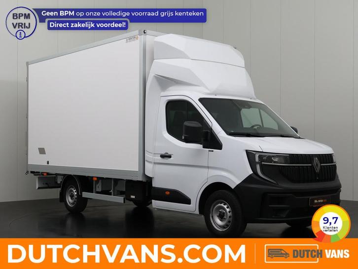 Renault Master 170PK Bakwagen | 2,35 Hoog | Airco | Multimed, Auto's, Bestelauto's, Te koop, ABS, Achteruitrijcamera, Airconditioning