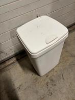 Prullenbak met klepdeksel, Ophalen, Kunststof, Gebruikt, -