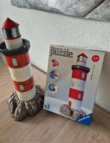 3d puzzel van Ravensburger - vuurtoren  beschikbaar voor biedingen