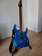 Ibanez RG421G-LBM + accesoires!, Ophalen of Verzenden, Zo goed als nieuw, Solid body, Ibanez