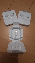 3x Nieuwe Apple Oortjes met Draad - Lightning Connector, Ophalen of Verzenden, Nieuw
