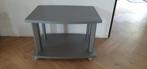 Grijs tv meubel tafeltje op wielen, Ophalen, Rechthoekig, Minder dan 55 cm, 45 tot 60 cm