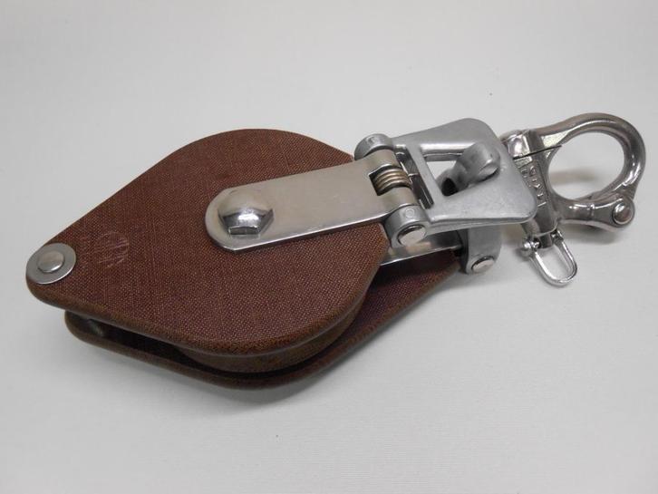 Klassiek tufnol Klapblok, Snatchblok, Spinakerblok, 16 mm, Watersport en Boten, Accessoires en Onderhoud, Nieuw, Lijn of Blok