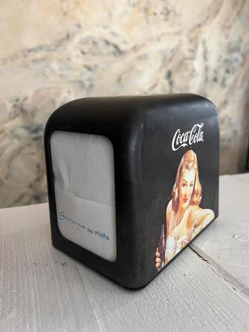 Prachtige Servetten Dispenser Coca Cola Marilyn Monroe beschikbaar voor biedingen