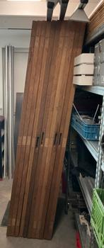 Deuren  10 stuks  HPL grijs  afmetingen ca. 88x211,5x4 cm, Ophalen, Gebruikt, 80 tot 100 cm, Binnendeur