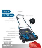 Hyundai Verticuteermachine - Perfect voor gazononderhoud!, Tuin en Terras, Verticuteermachines, Ophalen, Nieuw, Elektrisch, Hyundai