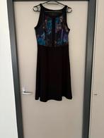 Jurk met vestje, Zwart, Ophalen of Verzenden, Zo goed als nieuw, Knielengte
