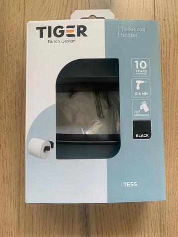 Nieuw wc rol houder zwart merk Tiger beschikbaar voor biedingen