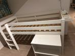 Bopita Half Hoogslaper met bureau, Gebruikt, 70 tot 85 cm, Ophalen of Verzenden, Hoogslaper of Stapelbed