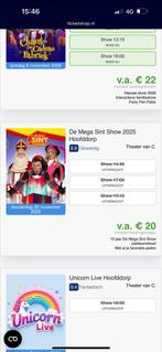 Sint show, Drie personen of meer