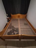 2 persoons bed 200x210  Met nieuwe matras, Ophalen of Verzenden, Zo goed als nieuw