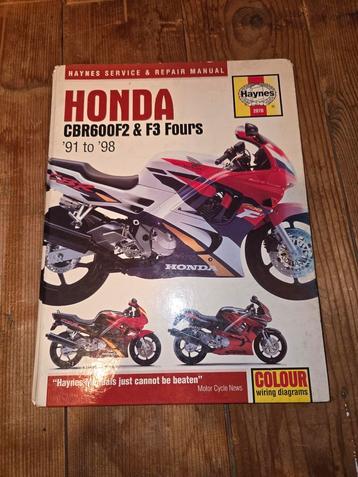 Haynes Werkplaatshandboek Honda CBR600F2/F3 beschikbaar voor biedingen