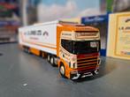 Scania topline met koeltrailer, Ophalen of Verzenden, Zo goed als nieuw, Bus of Vrachtwagen, Corgi