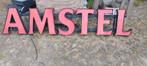 Amstel , gevel lichtreclame  ca. 2 meter lang., Ophalen, Gebruikt, Lichtbak of (neon) lamp, Nvt