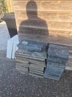 Gratis stenen antraciet zie beschrijving., Ophalen, Beton, Terrastegels