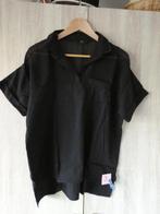 Zwart blouse met korte mouw, Zwart, Maat 42/44 (L), Ophalen of Verzenden, Kello