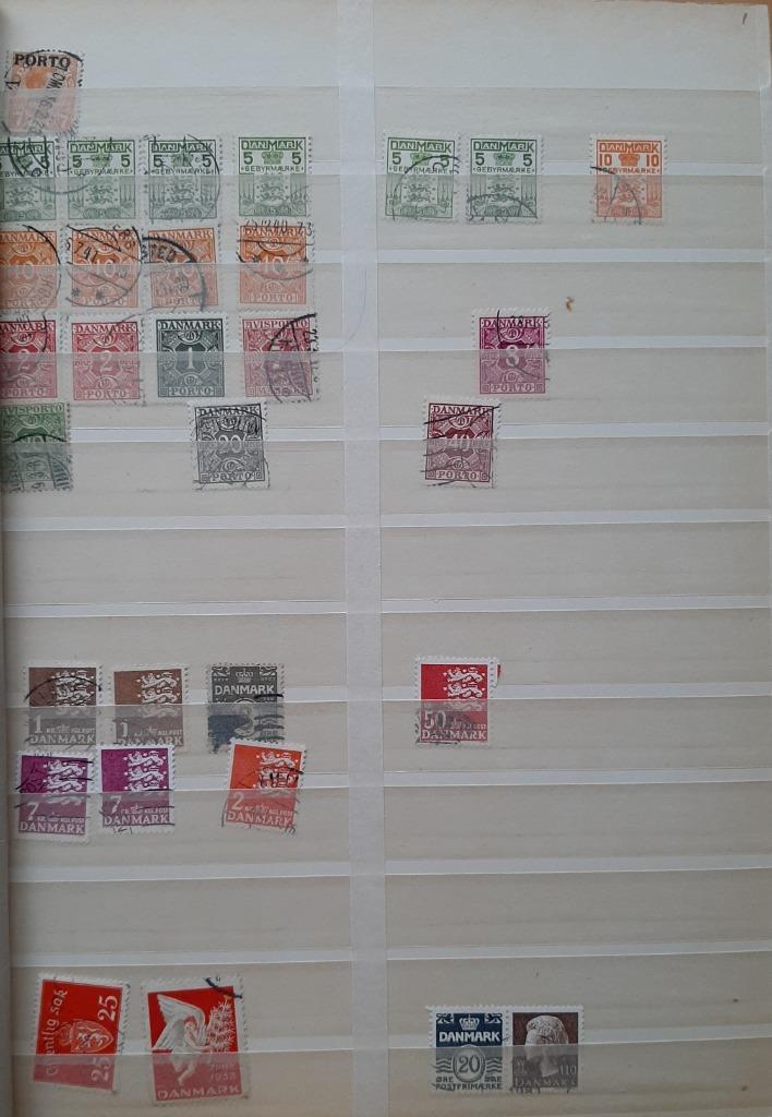 postzegels     Denmark stockboek (209), Postzegels en Munten, Postzegels | Volle albums en Verzamelingen, Buitenland, Ophalen of Verzenden