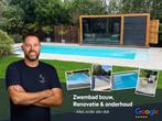 Zwembad bouw, renoveren, prefab, folie lassen & lekdetectie, 120 cm of meer, Ophalen of Verzenden, Rechthoekig, 300 cm of meer